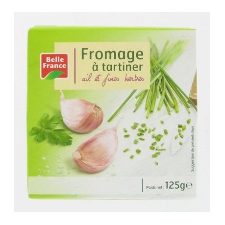 Fromage à tartiner ail et fines herbes